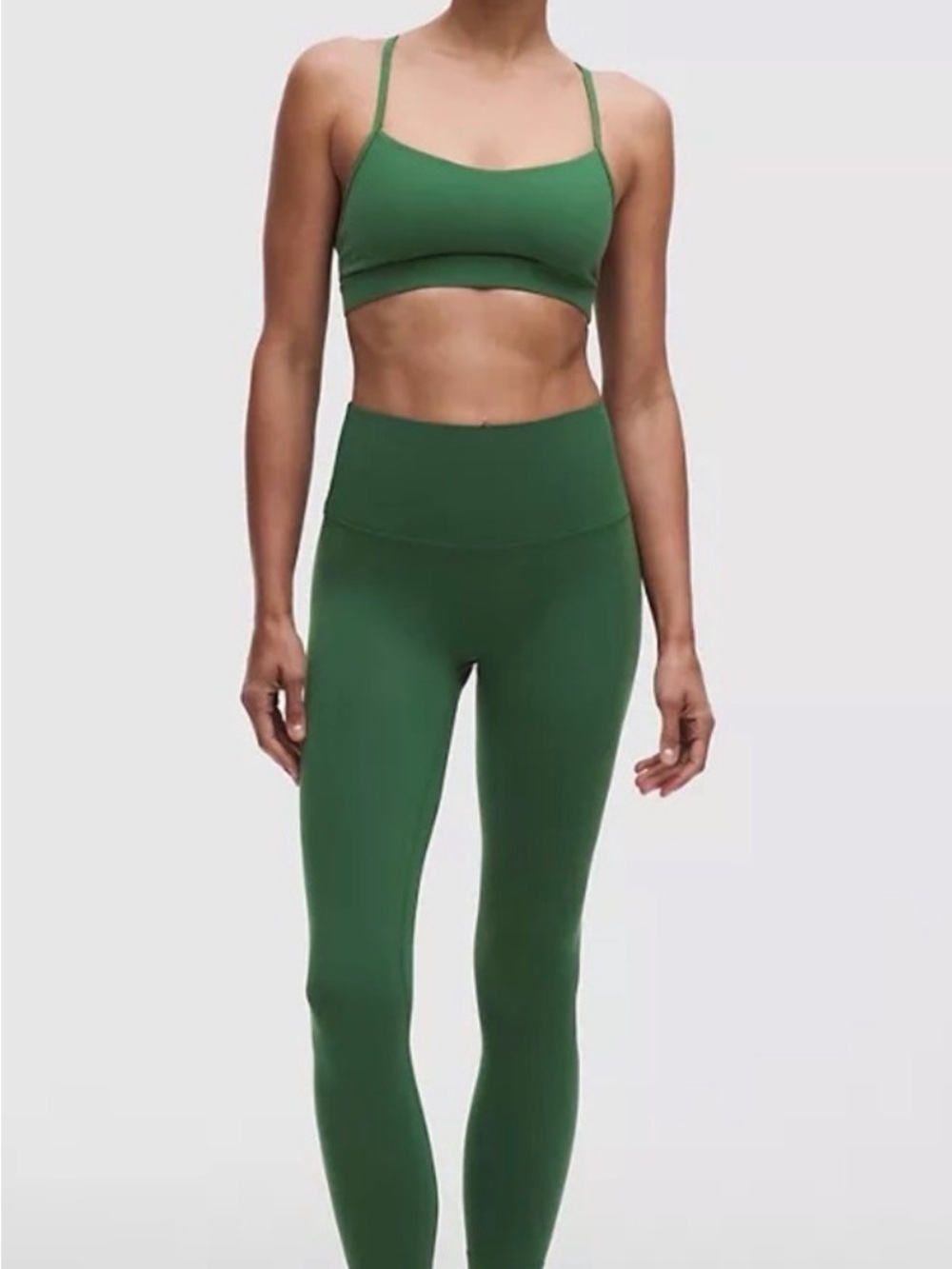 Lululemon Align High-Rise Pant 25” in Ivy Green (IVYG), size 8 NWT